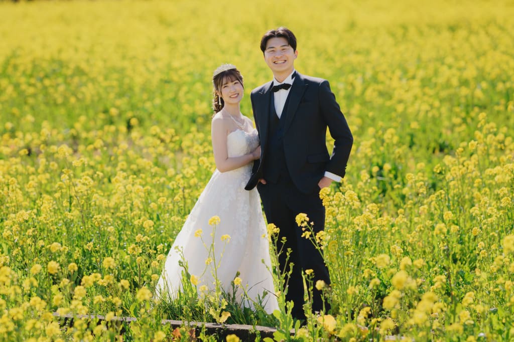  伊豆ロケーションのご紹介！菜の花と海と灯台で。