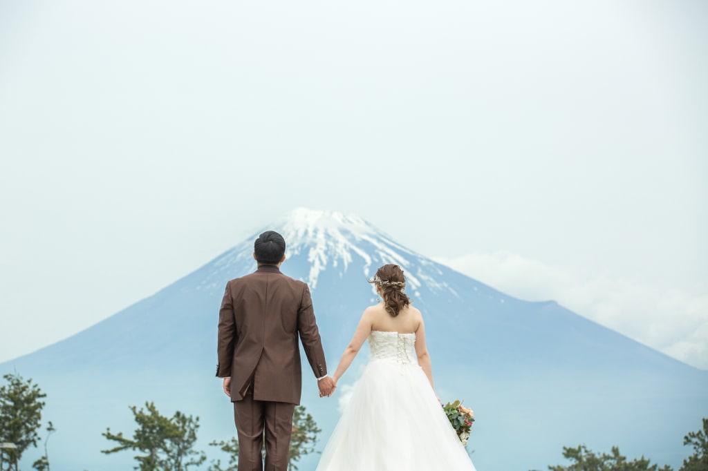 茶畑と富士山の絶景ロケーション