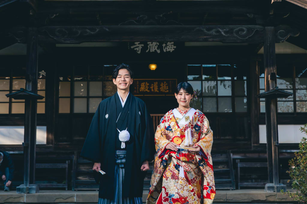 和装＋洋装鎌倉プレミアムロケーションプラン | フォトウェディング・前撮り・結婚写真