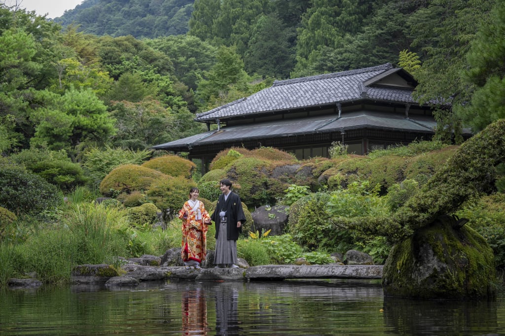 山月園 | デコルテフォトグラフィー | 前撮り・フォトウェディング