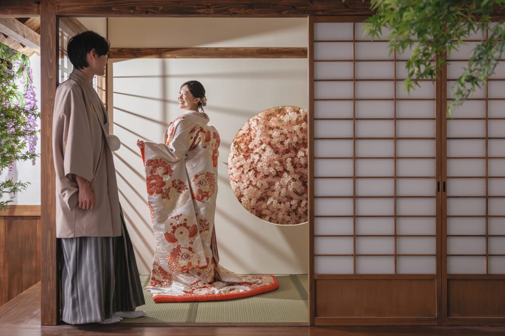 屋内庭園スタジオプラン | フォトウェディング・前撮り・結婚写真