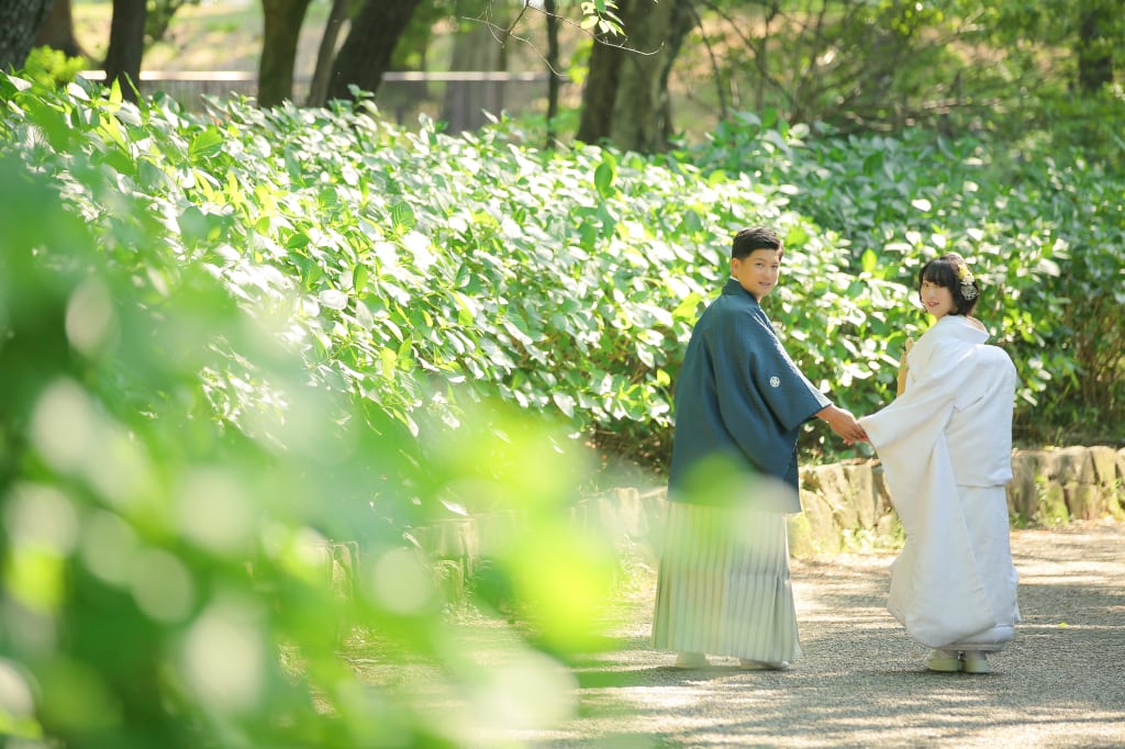 鶴舞公園ロケーションプラン | フォトウェディング・前撮り・結婚写真