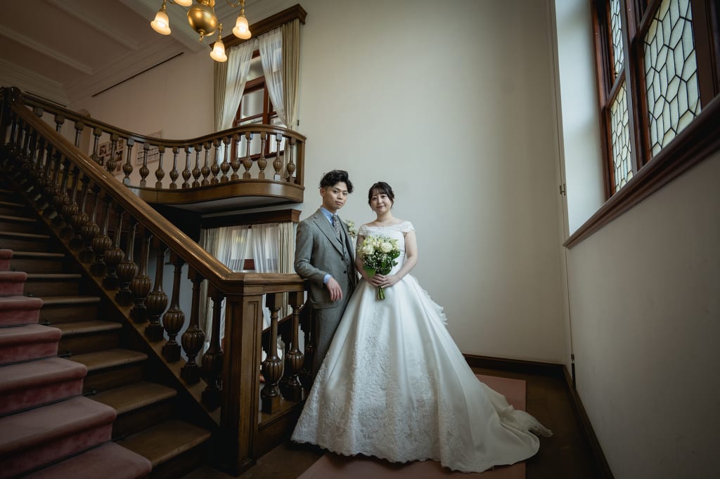 旧古河邸ロケーション＋屋内庭園スタジオ(350カット)プラン | フォトウェディング・前撮り・結婚写真