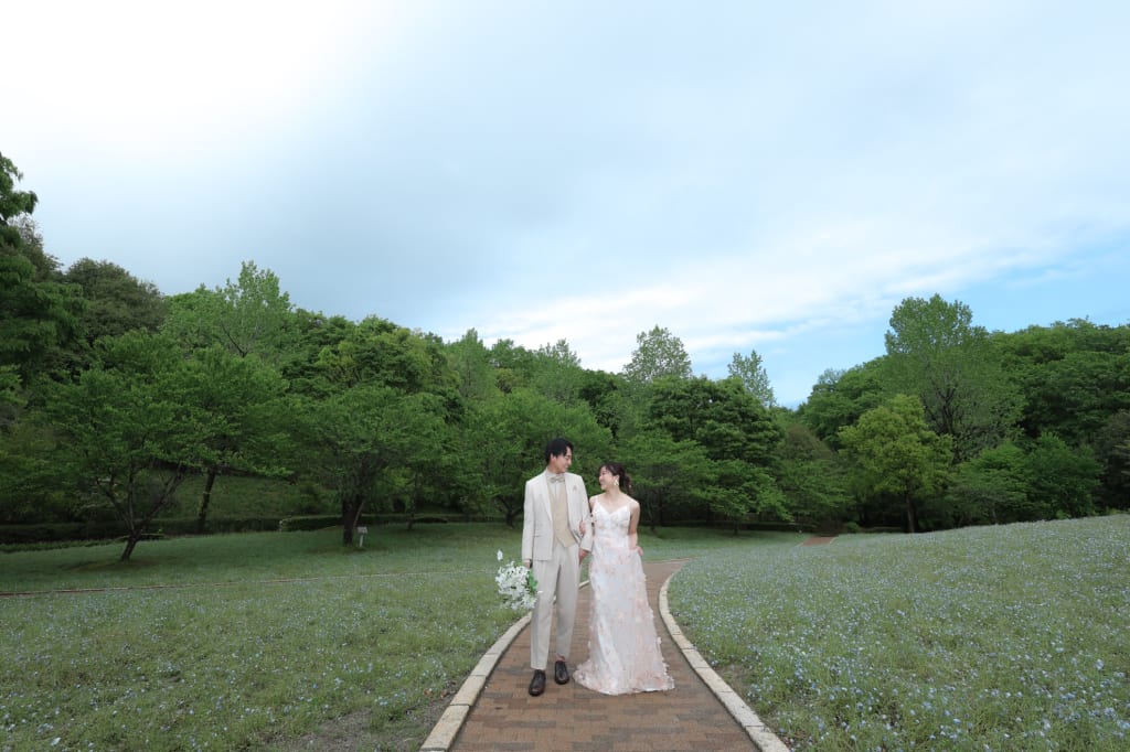 ぎふワールド・ローズガーデンロケーションプラン | スタジオAQUA（東京・関東） | フォトウェディング・前撮り・結婚写真