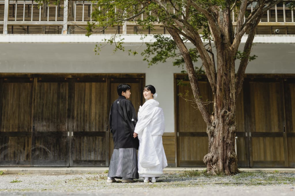 函館八幡宮 | デコルテフォトグラフィー | 前撮り・フォトウェディング