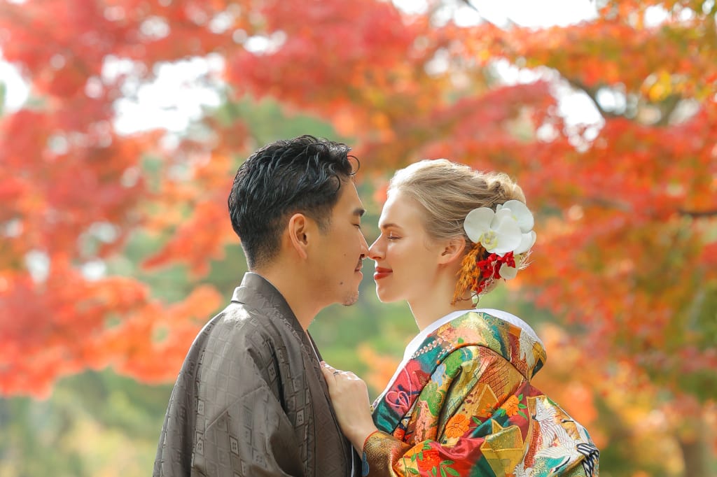 紅葉真っ盛り！　　photo　by　谷澤明美