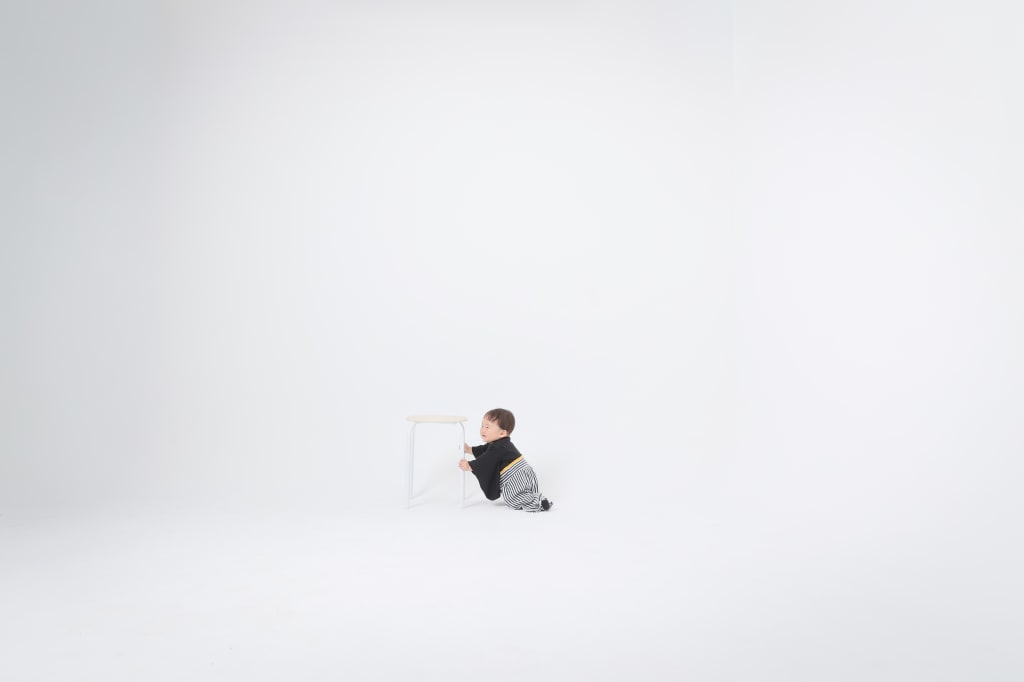 可愛いお子様と一緒に