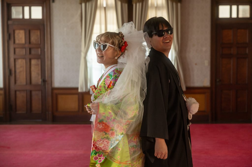 お二人らしさ全開で。