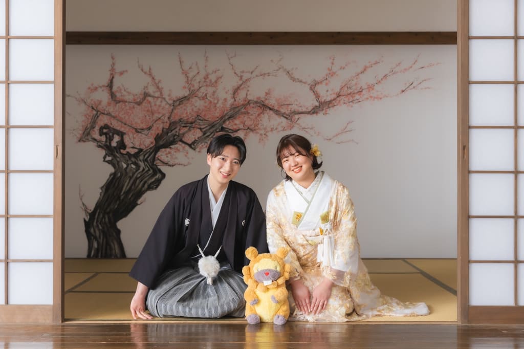 和装も洋装もたっぷり撮影できます◎【和洋SPスタジオプラン】