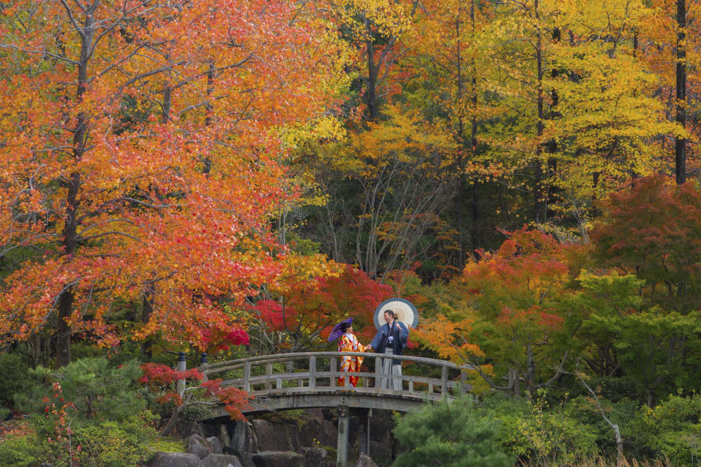 モリコロパーク(香流亭) | デコルテフォトグラフィー | 前撮り・フォトウェディング