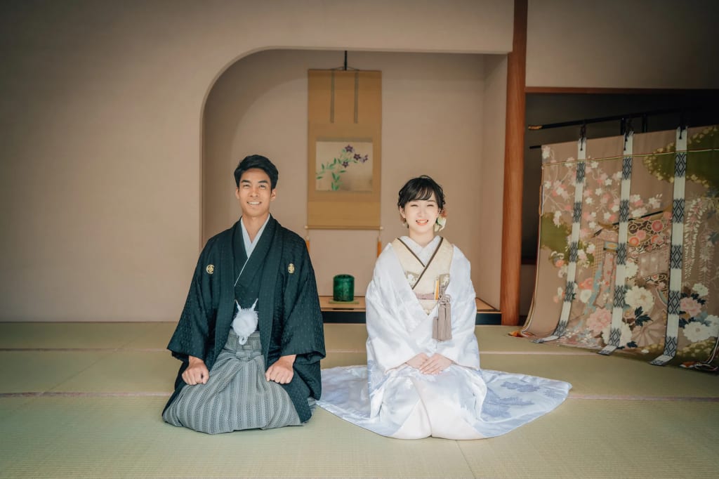 つきじ治作ロケーション+洋装ハウススタジオ【350カット】プラン | スタジオSOLA 札幌店 | フォトウェディング・前撮り・結婚写真