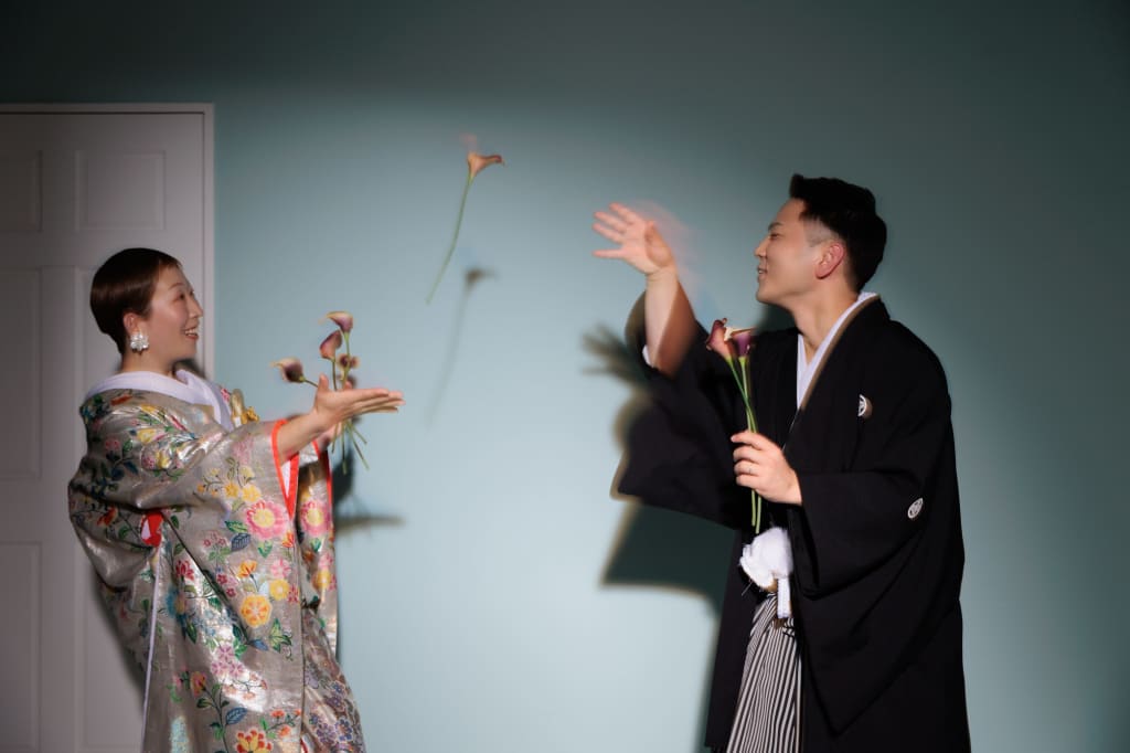 ワイワイお二人らしく！和装ハウススタジオ