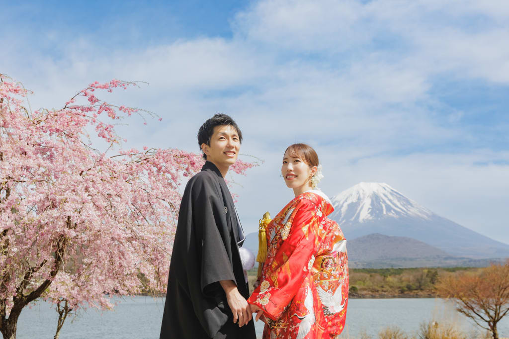 【富士と桜と！】和洋ロケーション