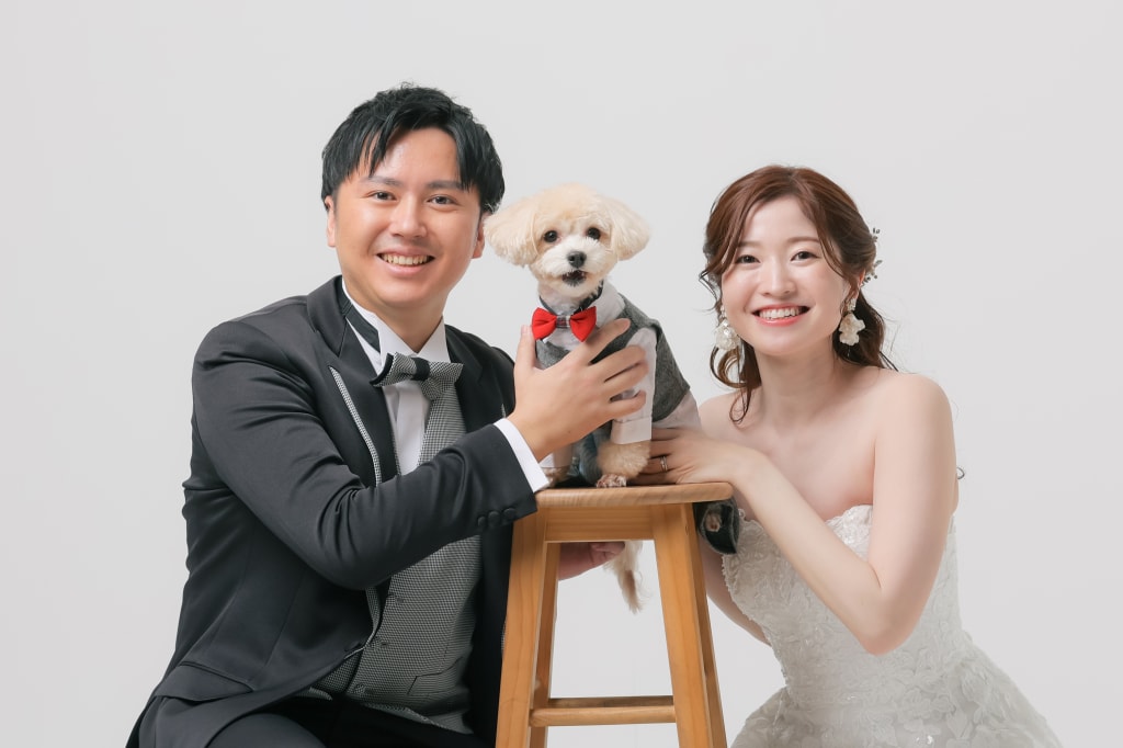 "ペットと一緒に"フォトプラン | フォトウェディング・前撮り・結婚写真