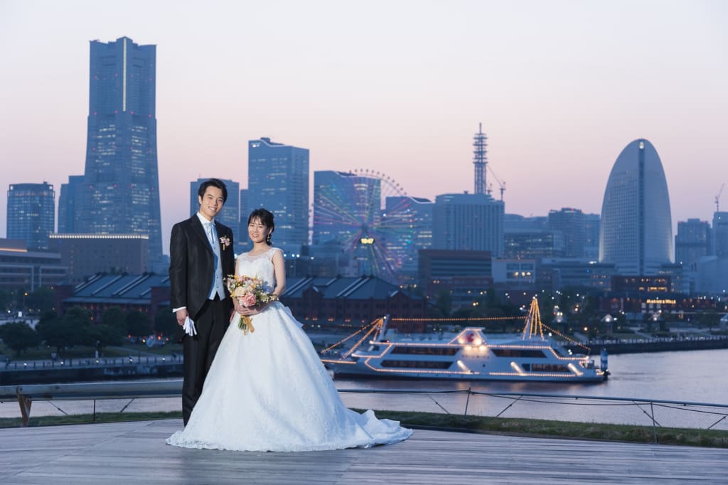 屋内庭園スタジオ+大桟橋夜景プラン