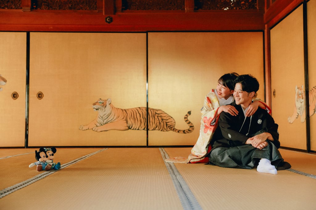 金戒光明寺で大好きなキャラクターと