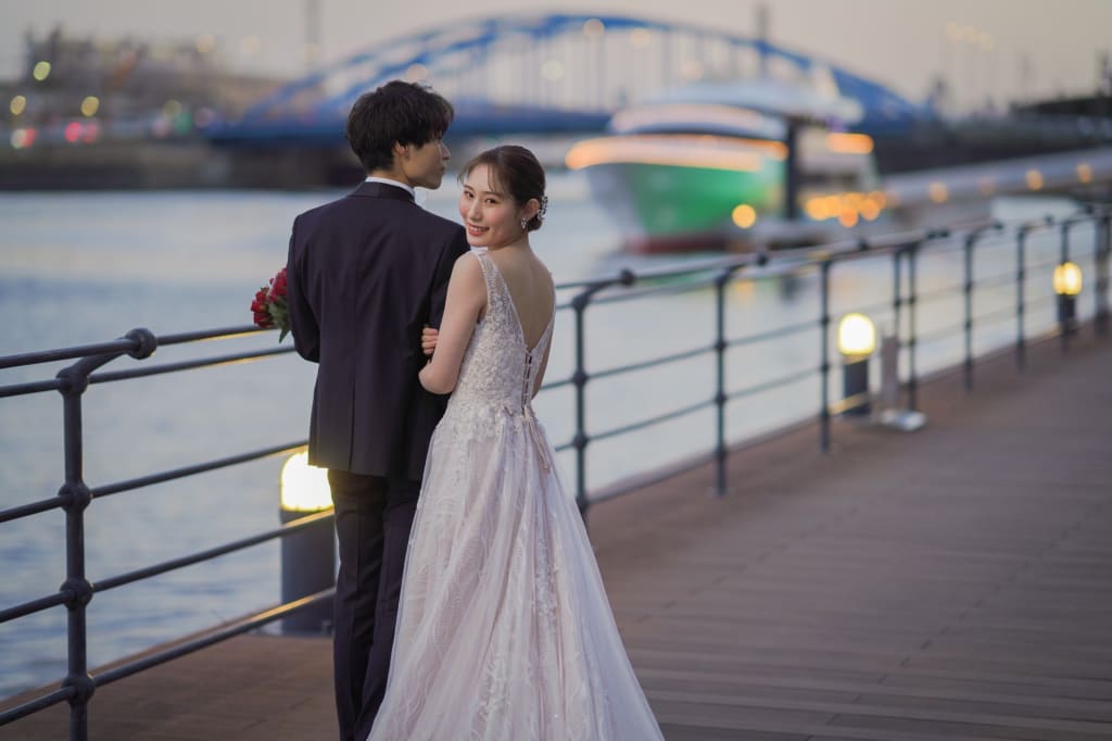 東京湾クルーズロケーションプラン | フォトウェディング・前撮り・結婚写真