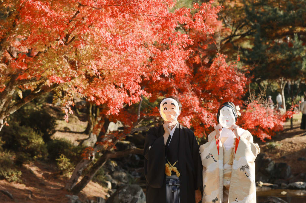 紅葉の円山公園ロケーション🍁