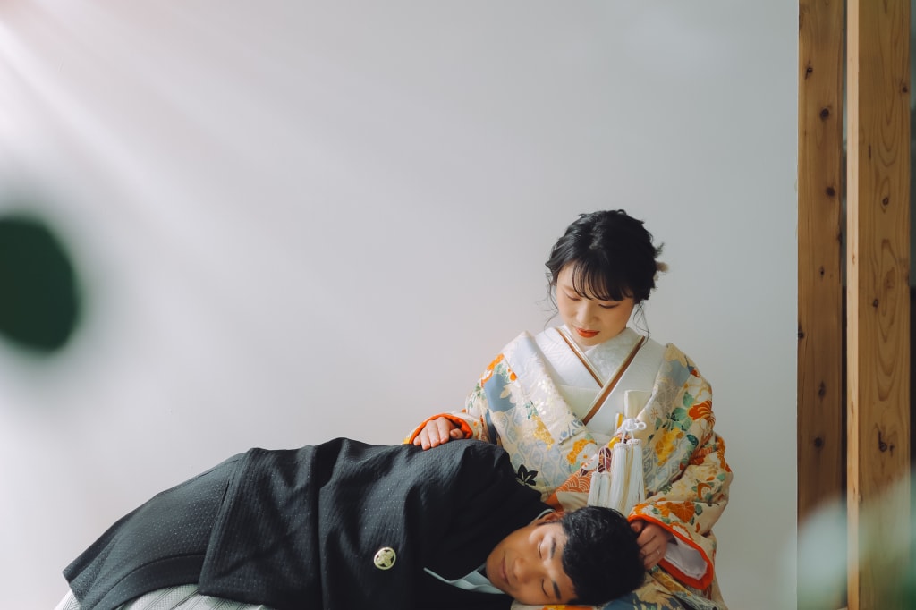 お二人の空気感を大切に♪【屋内庭園スタジオ】