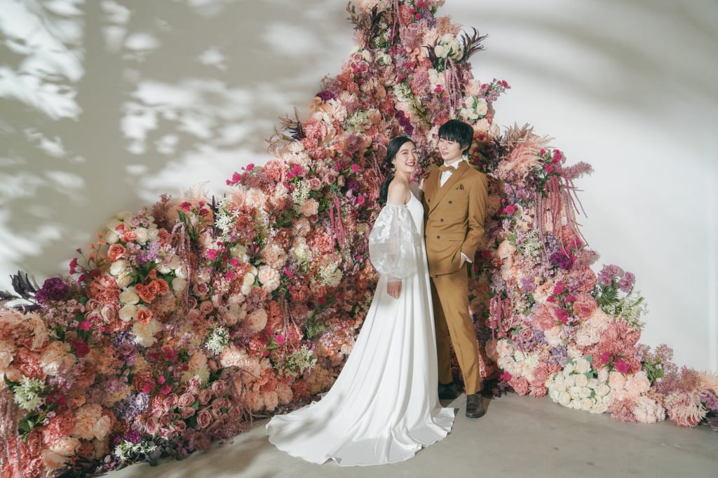 検見川神社ロケーション＋洋装ハウススタジオプラン | フォトウェディング・前撮り・結婚写真