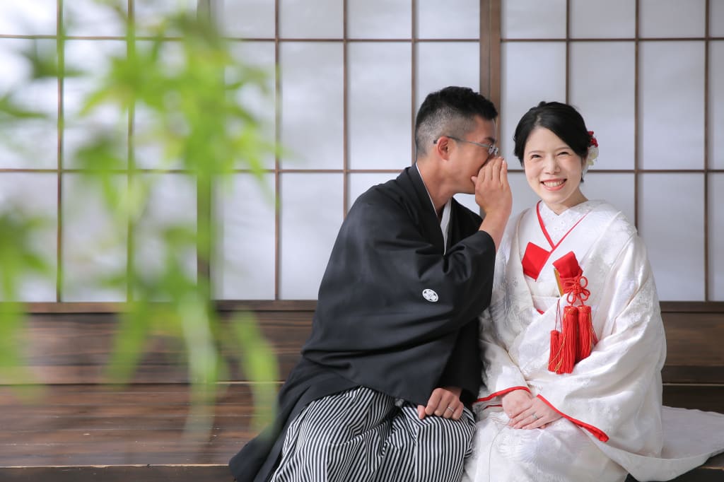 晴れやかな笑顔で