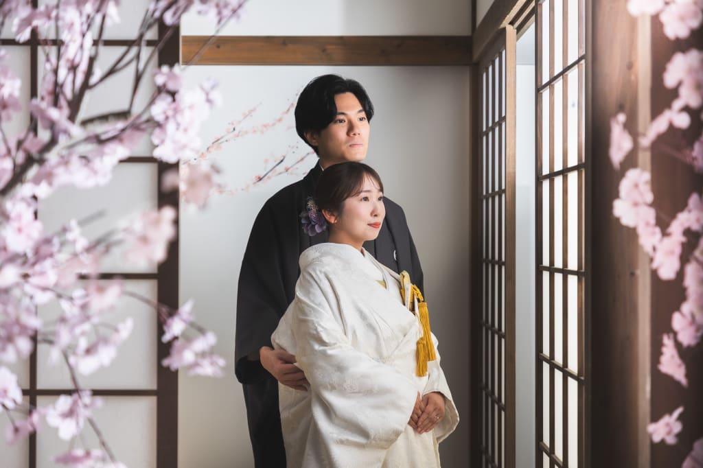 まるで本物の茶室のように