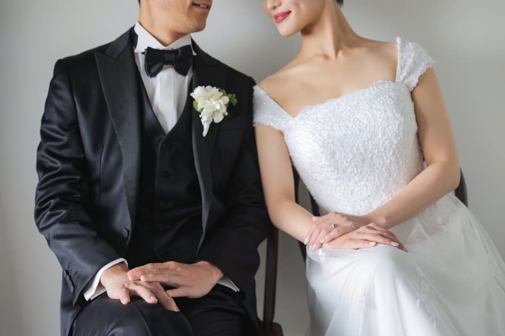 自然体で残す、難波店ハウススタジオのウェディングフォト