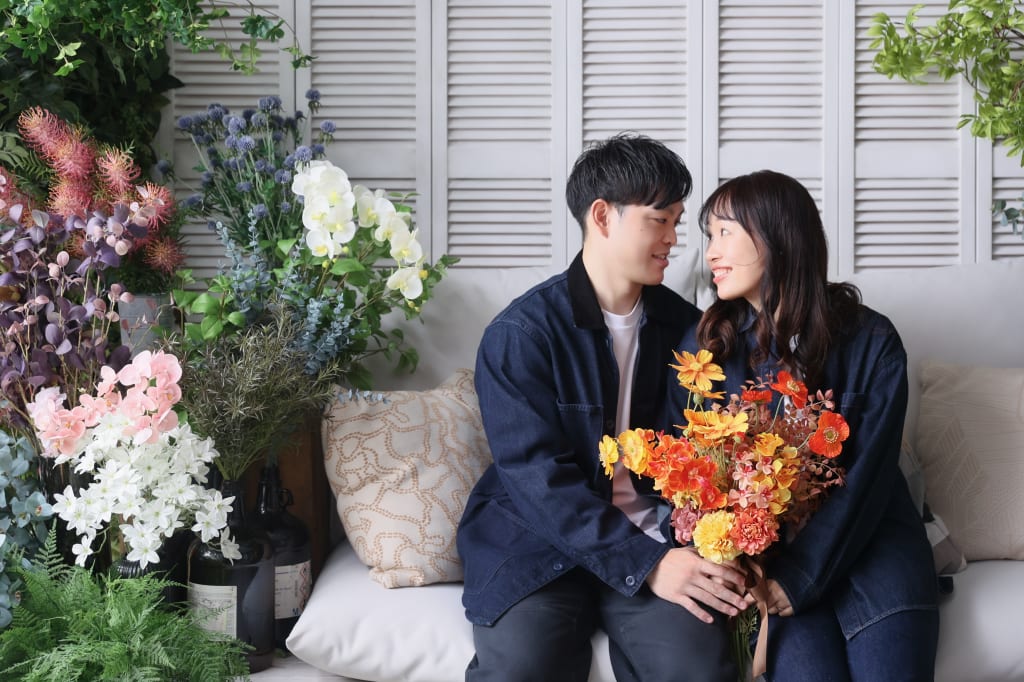 新宿店のハウススタジオで入籍フォト！