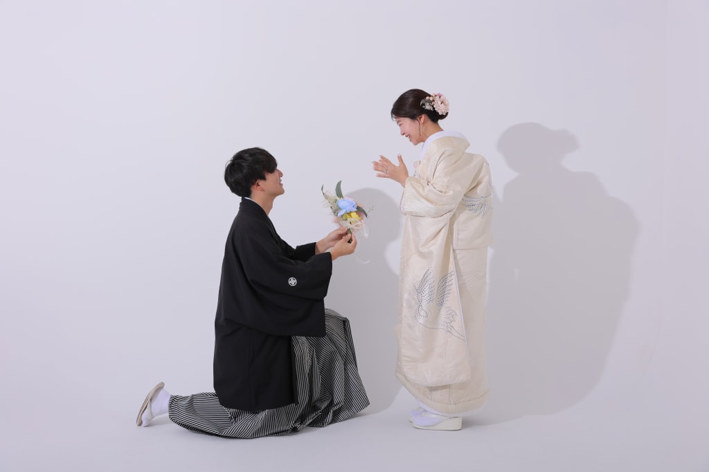 ハウススタジオでお二人らしく！