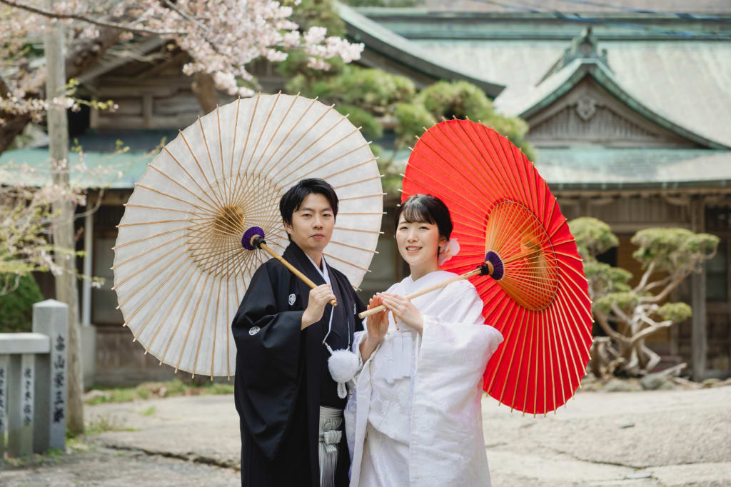 函館八幡宮 | デコルテフォトグラフィー | 前撮り・フォトウェディング