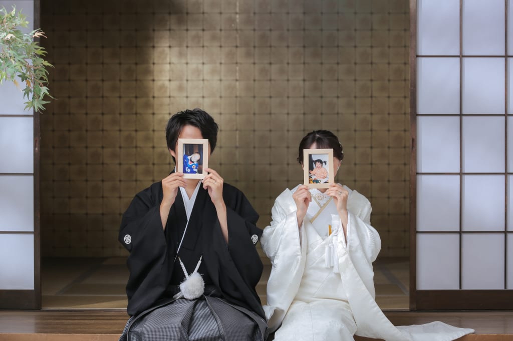 屋内庭園スタジオにて撮影！