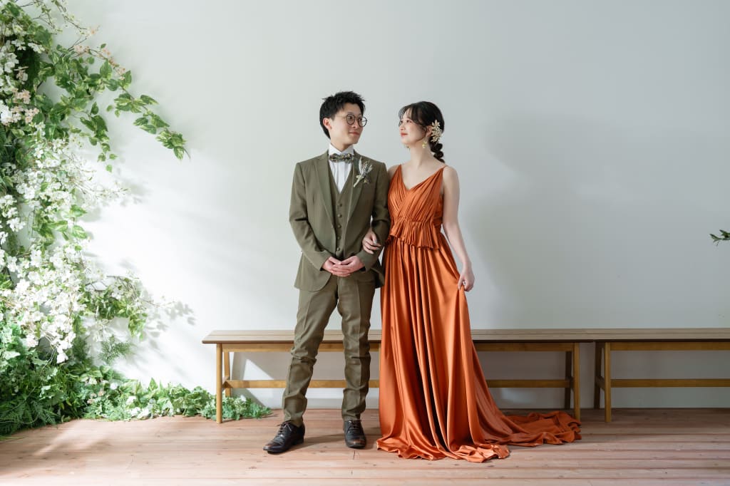 色打掛＆カラードレス！「好き」に囲まれて撮影を