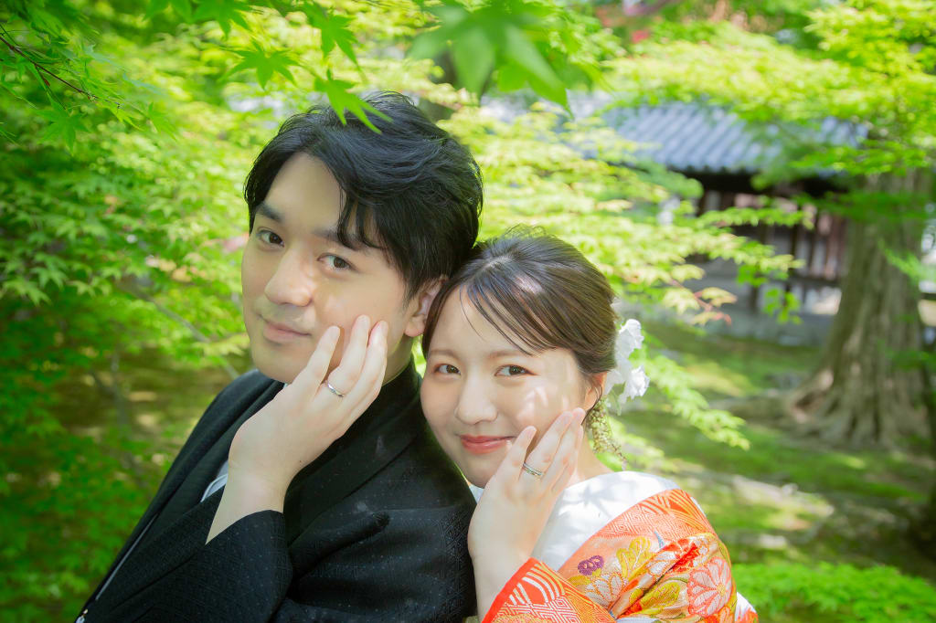 新緑美しい東福寺で