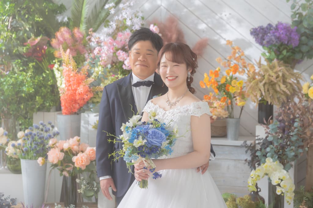 【スタジオAQUA】屋内庭園スタジオ&洋装ハウススタジオでのご撮影