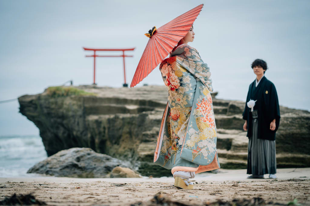 白浜神社 | デコルテフォトグラフィー | 前撮り・フォトウェディング