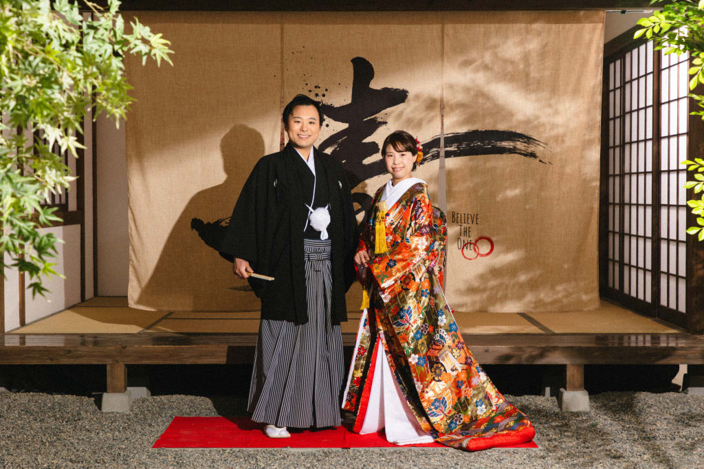 【みなとみらい店】屋内庭園スタジオ/２着プランプラン | フォトウェディング・前撮り・結婚写真