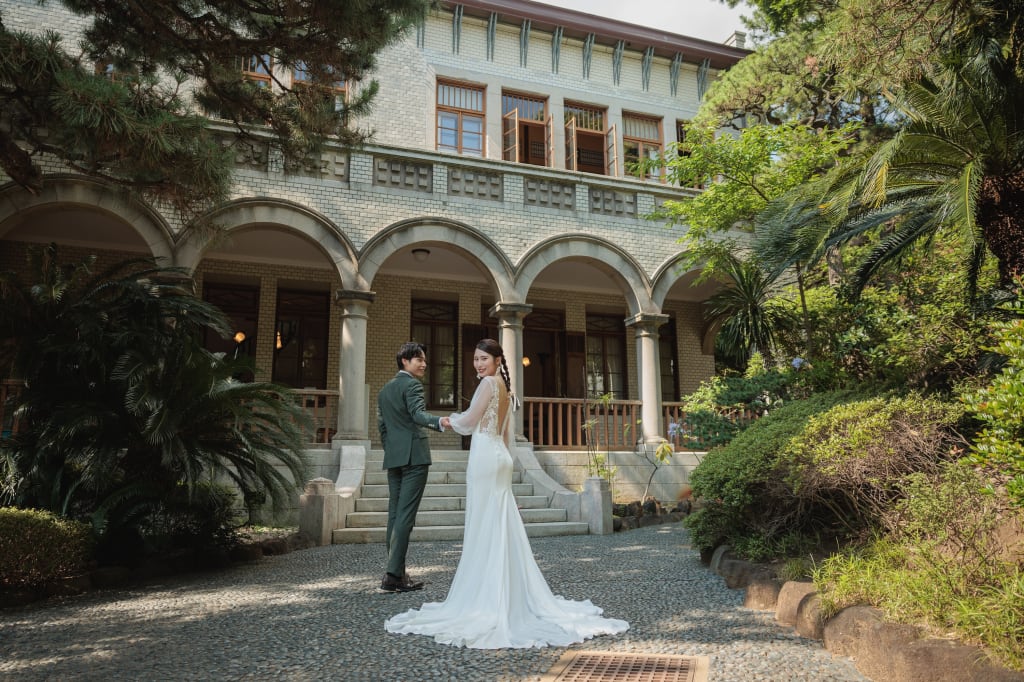 旧神谷伝兵衛稲毛別荘 | デコルテフォトグラフィー | 前撮り・フォトウェディング