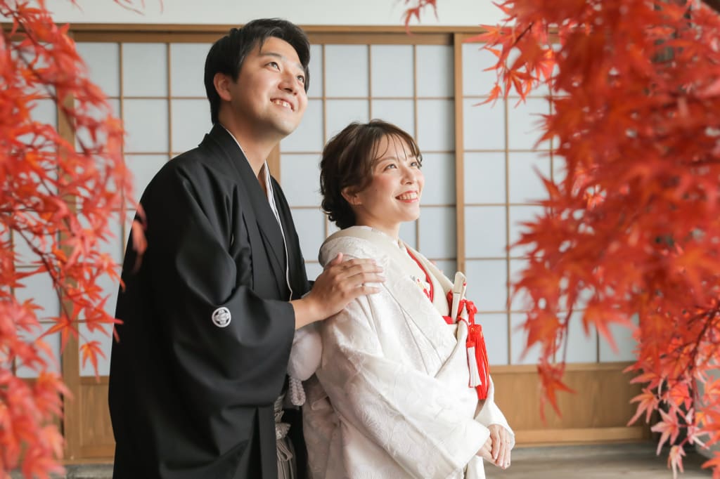 室内で快適に！屋内庭園スタジオ撮影