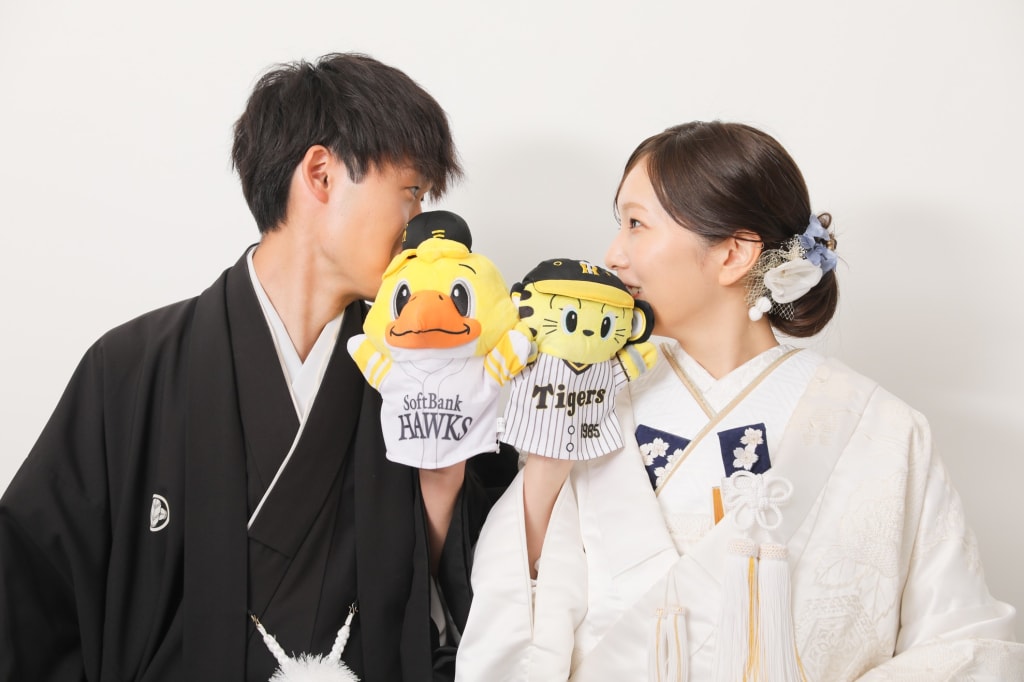 お二人らしさある写真に