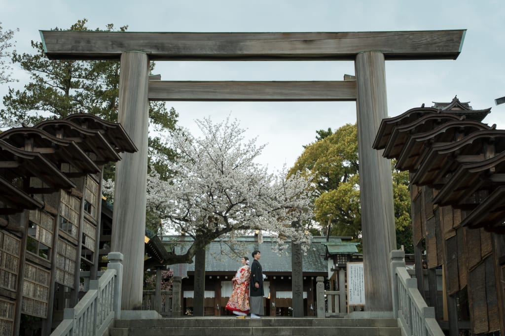 伊勢山皇大神宮 | デコルテフォトグラフィー | 前撮り・フォトウェディング