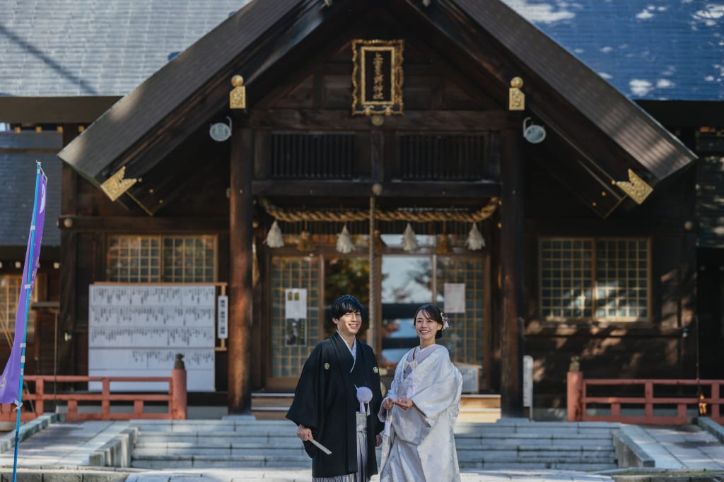 上富良野神社 | スタジオ8（名古屋） | 前撮り・フォトウェディング