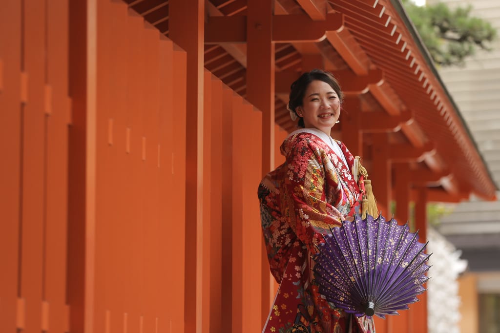 紅葉八幡宮 | デコルテフォトグラフィー | 前撮り・フォトウェディング
