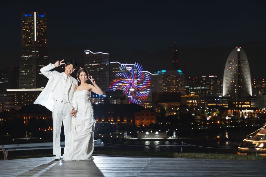 大桟橋夜景撮影♪ 