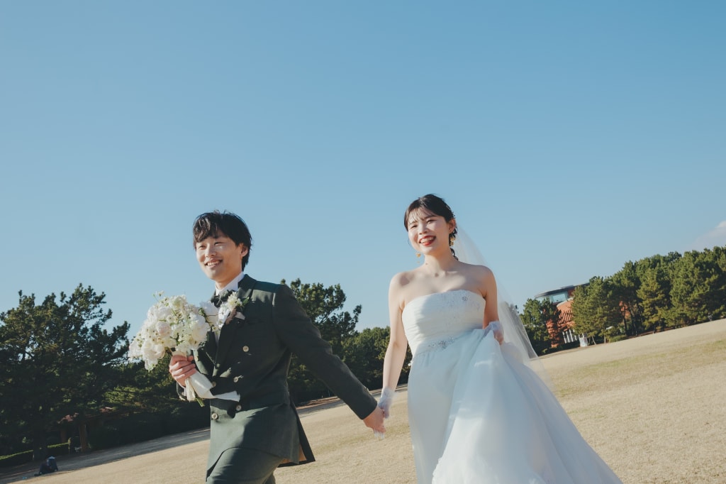 楽しく海浜公園撮影！