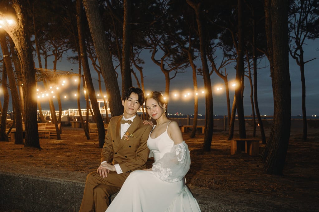 夕景の稲毛海浜公園撮影！