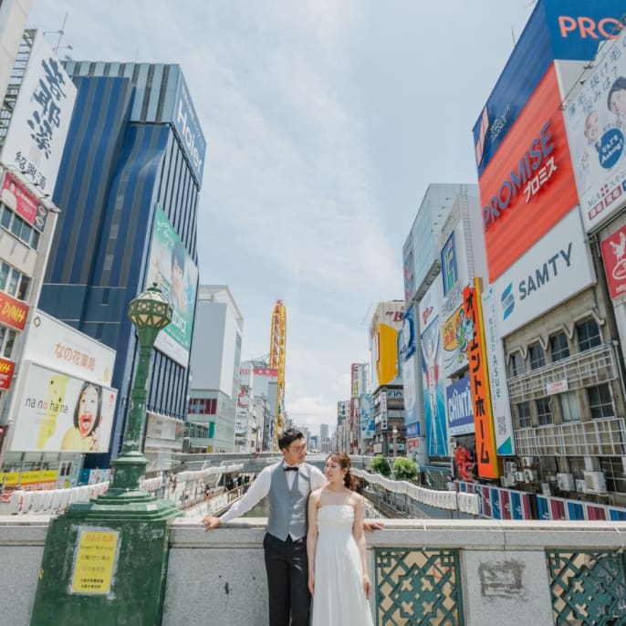 大阪・なんば＆道頓堀で お散歩気分の街ナカフォト