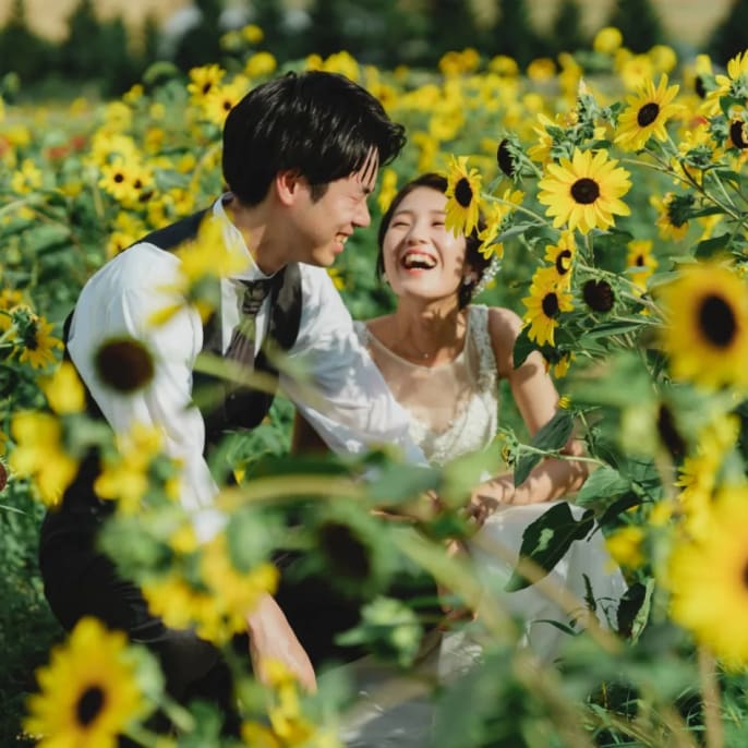 北海道の魅力ぜんぶまとめて 夏のリゾート大満喫 | デコルテフォトグラフィー | 前撮り・フォトウェディング