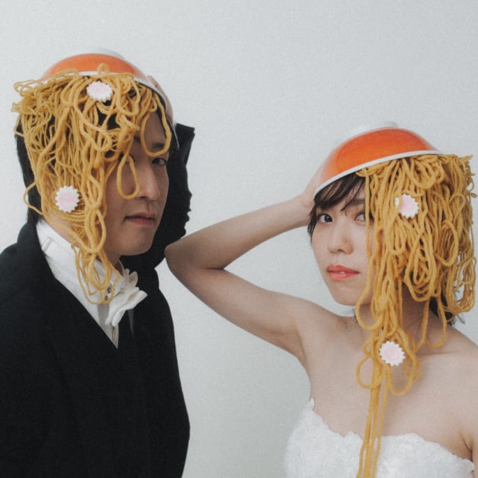 好きなものを全力で ラーメン×ウェディング | デコルテフォトグラフィー | 前撮り・フォトウェディング