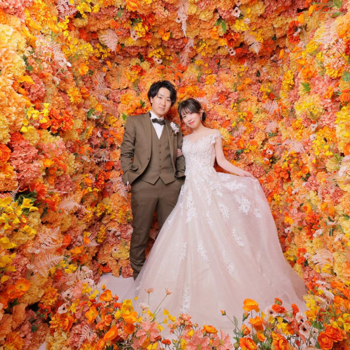 2つのスタジオで バリエーション豊富な洋装フォト | デコルテフォトグラフィー | 前撮り・フォトウェディング