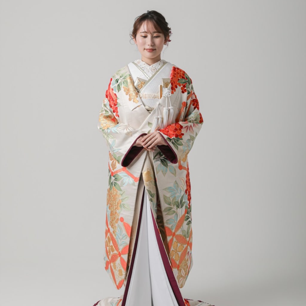 亀甲文　南天　七宝